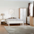 Amber 4FT6 Bed - White